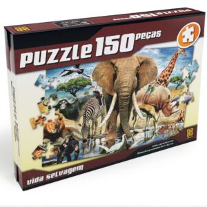 Puzzle 150 peças Vida Selvagem