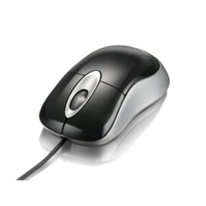 Mouse Basic Ps2 Mo009 Preto/prata Multilaser