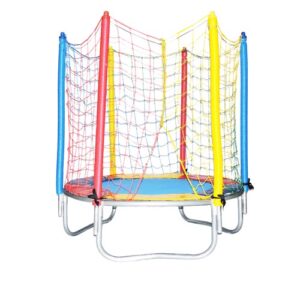 Mini Cama Elástica 1,45m Nacional Infantil Colorida