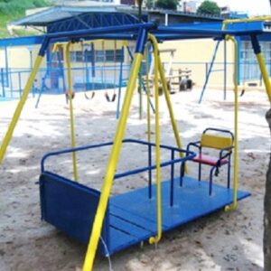 Playground Adaptado Balanço Cadeirante