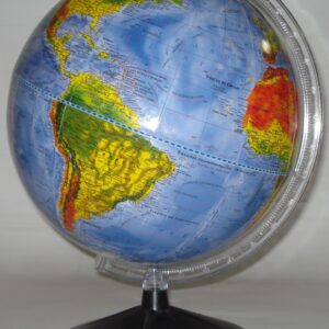 GLOBO TERRESTRE FÍSICO 30 CM