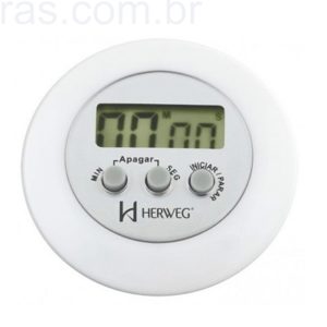 MARCADOR DE MINUTOS – TIMER DIGITAL – COD 3303 – BRANCO