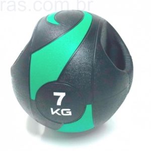 MEDICINE BALL C/ PEGADA – 7KG / 275MM – LIVE UP