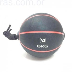 MEDICINE BALL C/ CORDA 6KG – LIVE UP