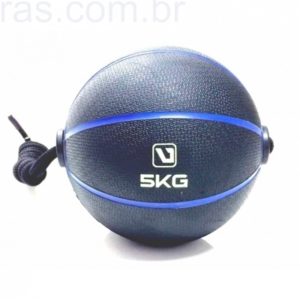 MEDICINE BALL C/ CORDA 5KG – LIVE UP