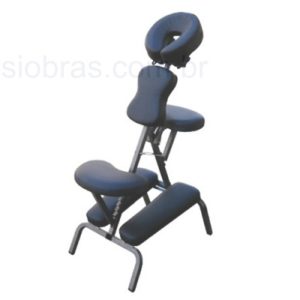 CADEIRA QUICK MASSAGEM E SHIATSU PRETA