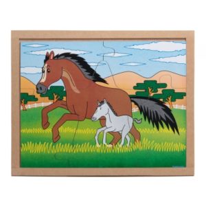 Quebra-cabeça Animais e Filhotes – Cavalo – 3103 – 3103