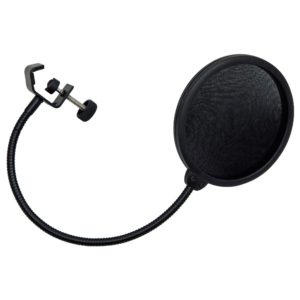 Protetor Para Microfone de Estúdio POP FILTER Preto CSR