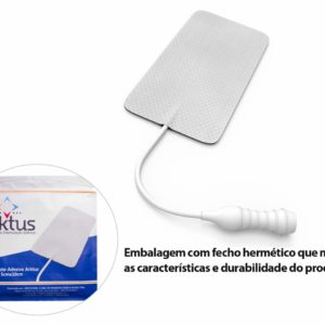 Eletrodo Autoadesivo 5x10cm – 4 unidades – Arktus