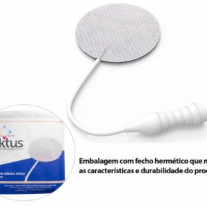 Eletrodo Autoadesivo Redondo 3 cm – 4 unidades – Arktus