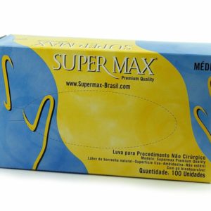 Luva Descartável Supermax – 100 unidades