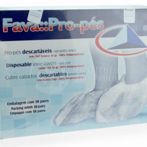 Propé Simples Descartável Fava – Tamanho Único – 50 Pares